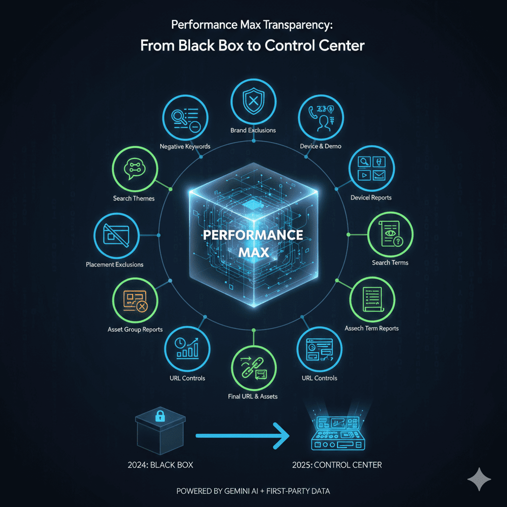 Performance Max Transparency From Black Box to Control Center