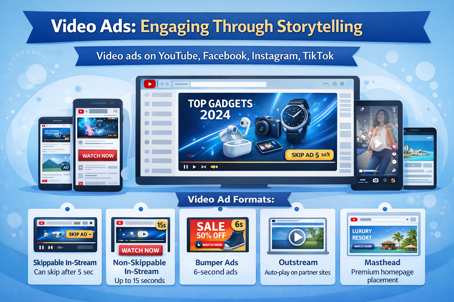 Video ad formats and storytelling tips 2026