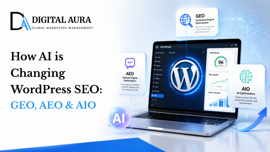 How AI is Changing WordPress SEO GEO, AEO & AIO