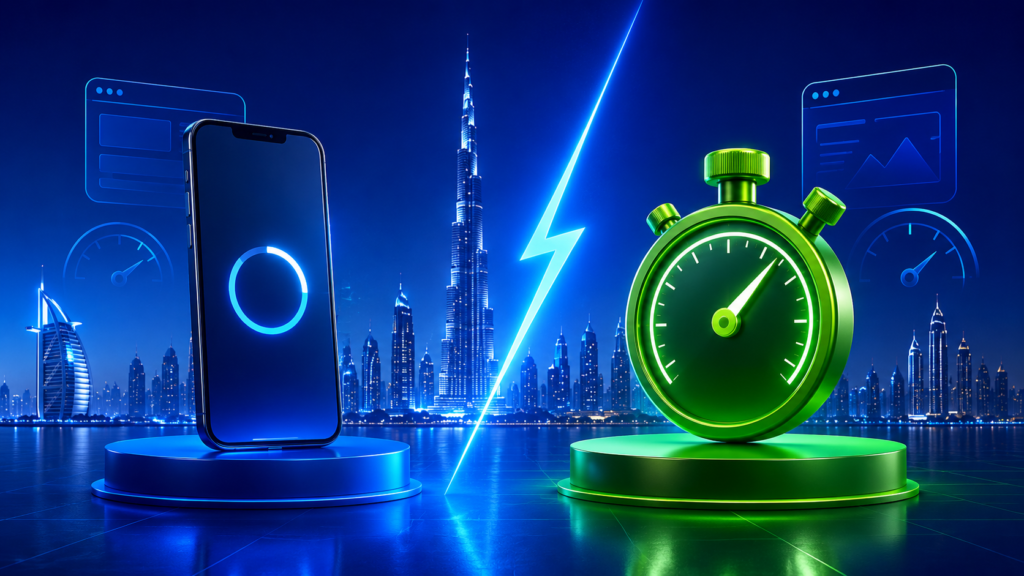 Website Speed & Core Web Vitals Why UAE Mobile Users Bounce